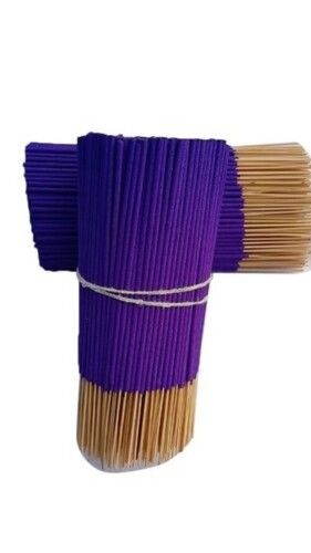 Eco Friendly Charcoal Purple Blue Raw Agarbatti Stick For Religious