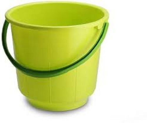 Pvc Heavy Duty And Highly Durable Long Lasting Green Plain Plastic Bucket