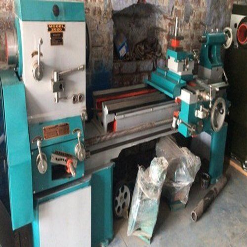 Green Heavy Duty Long Lasting Double Shaft Cnc Lathe Machine For Industrial Use