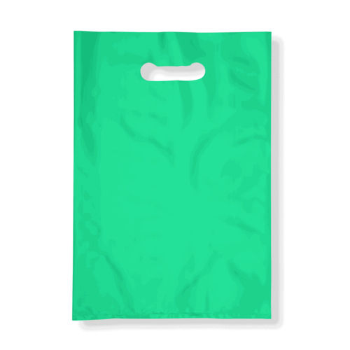 Lightweight Reusable Waterproof And Eco Friendly Green Plastic Carry Bag