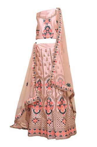 Modern Design Comfortable Yocarts Women'S Satin Lehenga Set