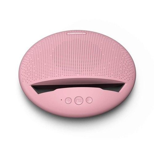 Corseca Mudisc Portable Pink Color Mobile Holder Slim Bluetooth Speaker 5 W Stereo Channel Cabinet Material: Plastic