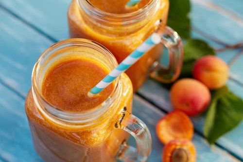 Soft Drink Natural Sweetness Fresh Low Calories Delicious Apricot Juice 