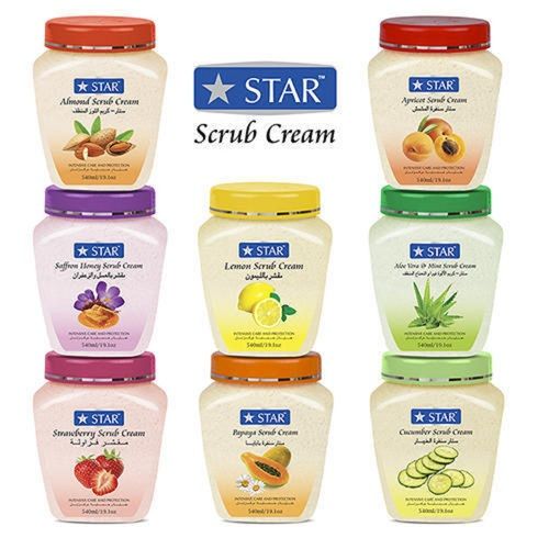 Star 100% Herbal Face And Body Scrub Cream, Available In 11 Different Variants