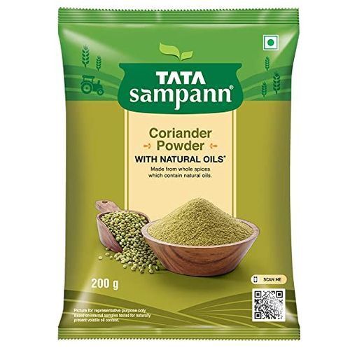 Dried  Enjoy The Rich Taste For Naturally Tata Sampann Coriander Powder Masala With Natural Oils, 200G