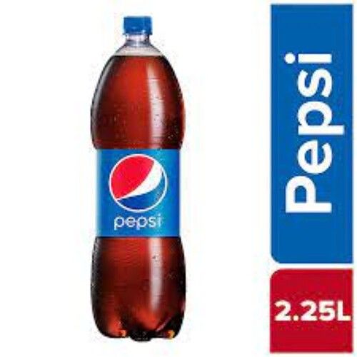 India'S No.1 Refreshing And Fizzy Caffeinated Flavour Full Of Pepsi Soft Drink, 2.25 L  Alcohol Content (%): 0.5%