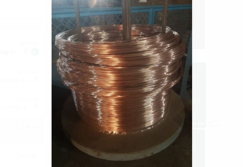 1 Mm Thickness Polished Finish Round Shape Copper Wire Rods