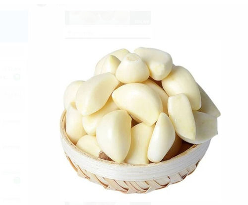 100% Fresh White Peeled Garlic, Moisture 1.89 Gram, Packaging Size 50 Kilogram 