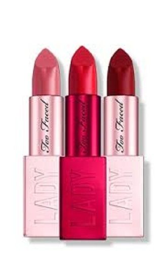 Waterproof Beautiful And Modern Long Lasting Smooth Finish Red Pink And Brown Lipstick