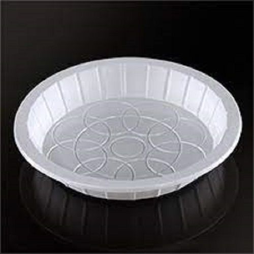 Biodegradable Eco Friendly Light Weight Round Shaped Disposable Plates 