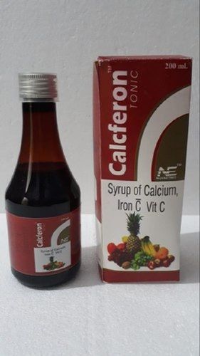 Calcferon Syrup 200Ml, In A Pack  General Medicines