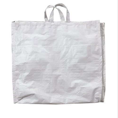 Durable And Transportable And Flawless Finishing Loop Handle Pp Woven Bag