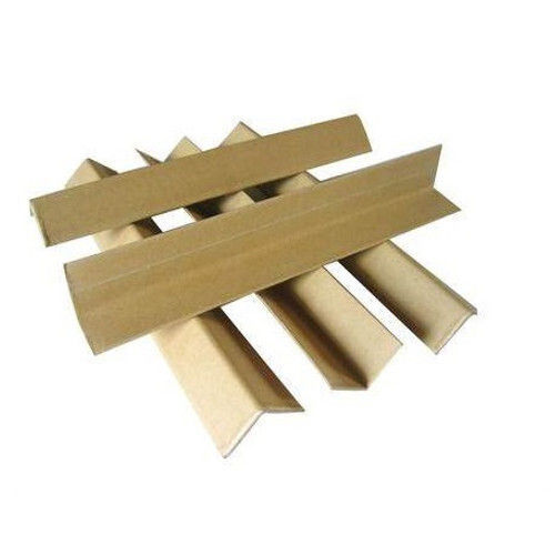 Eco Friendly Moisture Proof Plain Corrugated Paper Edge Board For Corner Protector