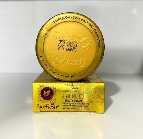 All Types Glowing And Moisturizing Soft Unisex Face Fresh Gold Cream