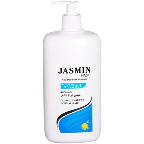 Jasmin Magic 2 In 1 Unisex Anti Dandruff Hair Shampoo, 500ML