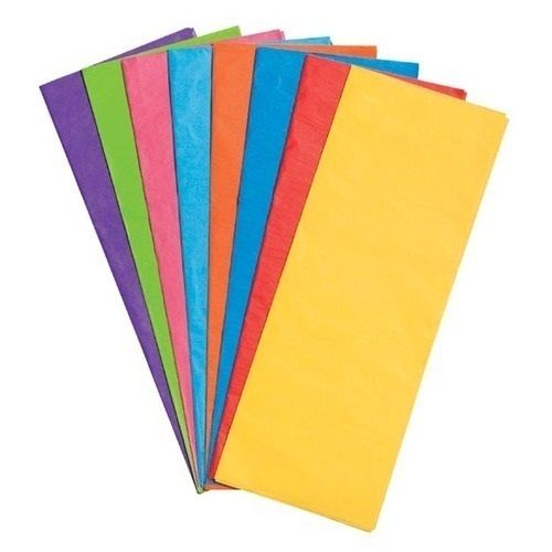Lightweight Skin Friendly Disposable High Observation Multicolor Tissue Paper