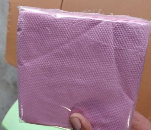 Lightweight Skin Friendly Disposable High Observation Square Purple Tissue Paper