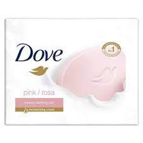 Moisturising Cream For Soft Glowing Skin & Body - Nourishes Dry Skin Dove Pink Rosa Beauty Bathing Bar 