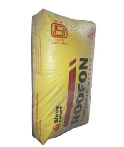 Shree Roofon Grey Concrete Master Cement For Construction With 50 Kg Pvc Bags 