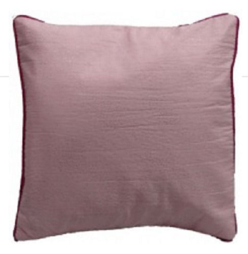 Cotton Skin Friendly Stylish And Comfortable Light Purple Handloom Cushion Cover For Home