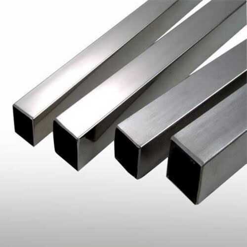 Grey Square Stainless Steel Pipe For Construction Usage, 0.4 Mm And Over Thickness