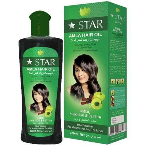 Star Amla, Shikakai And Reetha Mix Hair Oil, 200Ml Volume: 200 Milliliter (Ml)