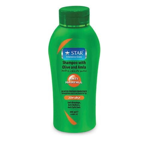 Star Intensive Care Olive And Amla Anti Hair Fall Shampoo, 200Ml Volume: 200 Milliliter (Ml)