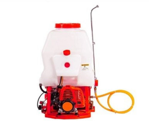 White And Red Plastic And Metal 4 Stroke Agricultural Power Sprayer, Capacity 25 Liters Power: 10 Watt (W)