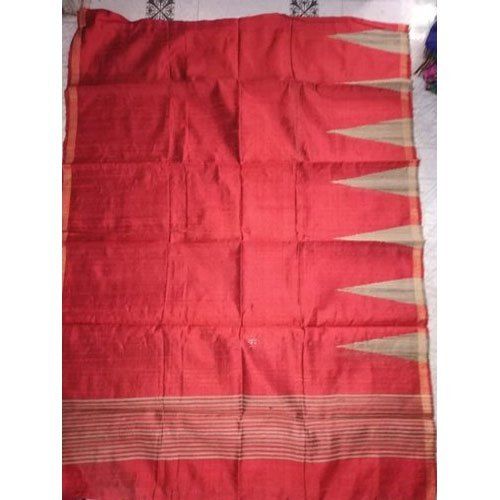 Indian Women Comfortable And Breathable Easy To Wear Red Fancy Silk Dupatta