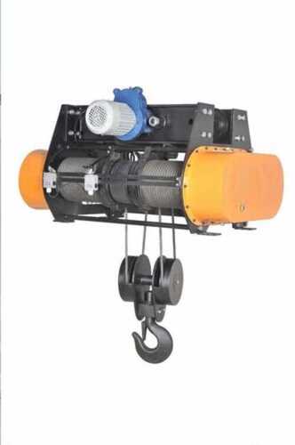 6-8M Chain Length Heavy Duty Wire Rope Hoist with Trolley for Industrial Use