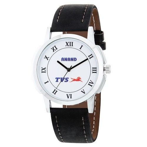 Black And White Promotional Designer Stylish Mens Wrist Watches