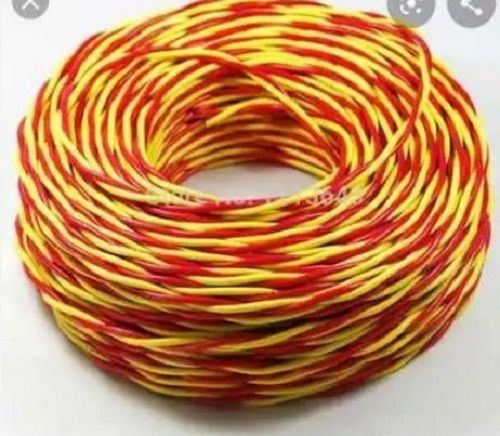 Heat Resistant Highly Efficient Flexible Polyvinyl Chloride Red And Yellow Pvc Electrical Wire Frequency (Mhz): 50 Hertz (Hz)