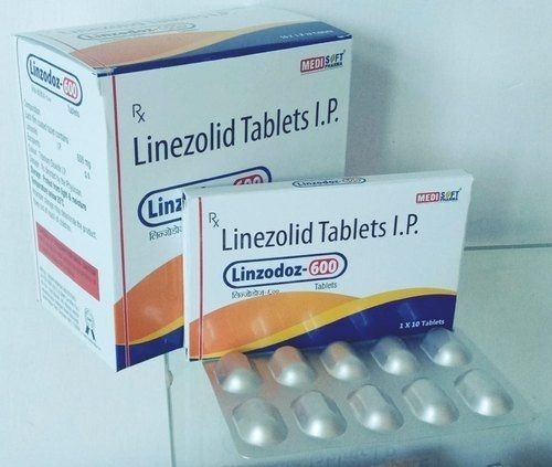 Linezolid Tablets I.P, 1X10 Tablet Pack Storage: Cool And Dry Place