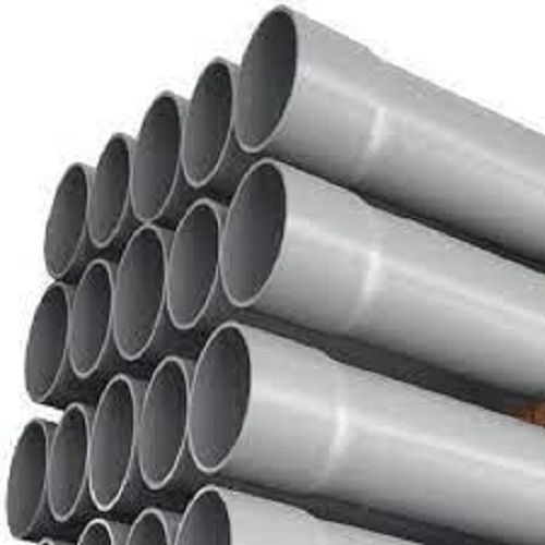 Durable And Flexible Gray Plain Plastic Pvc Pipe For Construction Projects, Gardening Usage Length: 20 Feet Foot (Ft)