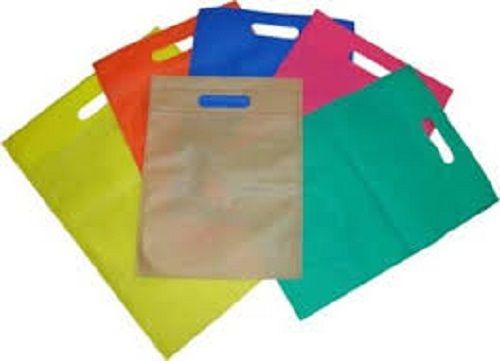 Eco-Friendly And Lightweight Non Wooven D Cut Bags For Shopping  Bag Size: 30