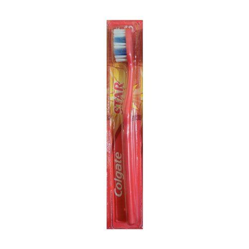 Soft Bristles Multicolor Colgate Star Toothbrush For Cleaning Teeth Energy Source: Manual