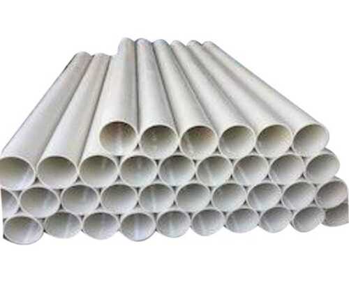 Heavy Duty And Long Durable Round White Pvc 4 Inch Casing Pipes For Construction Nominal Pressure: 509 Kilometer/Hr (Kph)