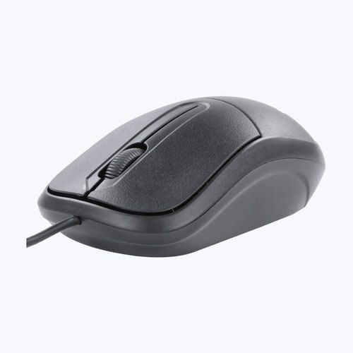 Pvc Lightweight And Comfortable Black Wire Zebronic Zeb Comfort Mouse 