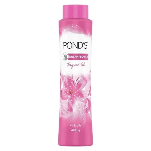 Pink Lily Ponds Dream Flower Fragrant Talcum Powder, Pack Of 400 Gm 