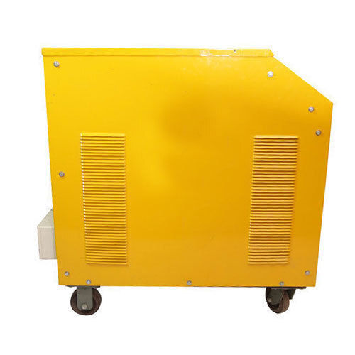 Yellow Thyristor Base Plasma Cutting Machine With 170kg Weight And 1.8 Mtrs Trolley Length