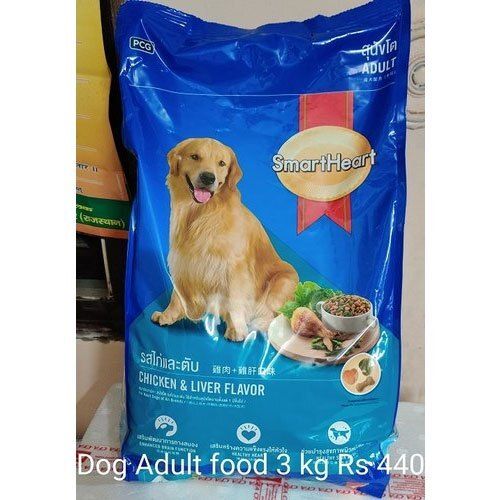 Blue  Premium Grade High Calcium And Healthy Chicken & Liver Flavor Adult Dog Food 