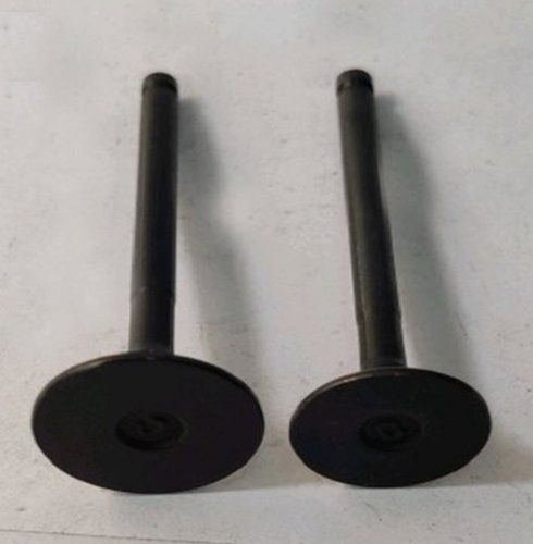 Black Mild Steel Round Head Automotive Engine Valves, Pack Of 2 Piece Application: Two Wheeler Vehicle