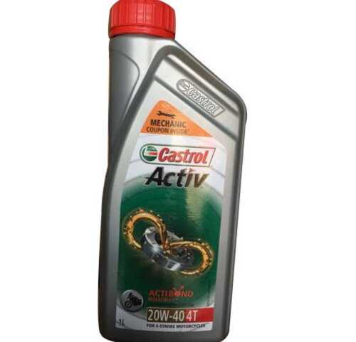 Castrol And Super Turbo Premium Technologyactiv 20W-40 Petrol Engine Oil Application: &#8206;Hauk - Cited By 86