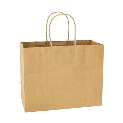 Antistatic Environmentally Friendly Disposable Brown Shopping Paper Kraft Bags