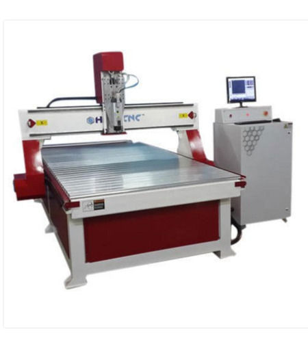 Operation Mode Automatic, Related Voltage 220 Volt, Material Mild Steel, Maroon And Silver Cnc Router Machine,  Dimension(L*W*H): 3000 X 2160 X 1950 Millimeter (Mm)