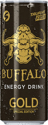 Guarana Buffalo Energy Gold Drink 250ml For Energy Boost And Refreshment