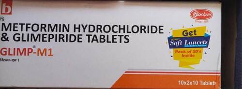 Mwtformin Hydrochloride And Glimepiride Tablets  Organic Medicine