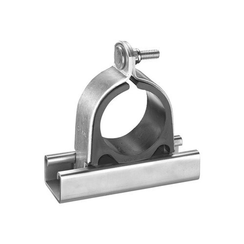 Metal Silver Color Corrosion-Resistant Heavy-Duty Galvanized Mild Steel Clamp