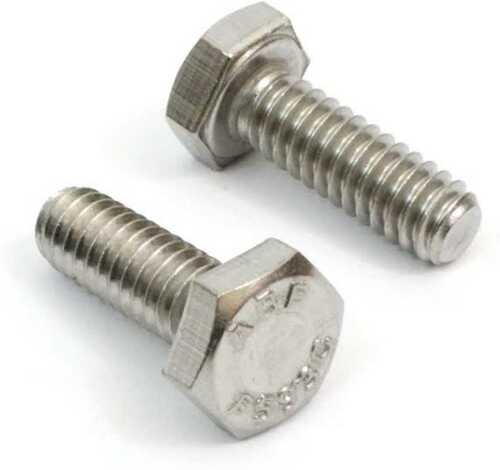 Silver Color Strong And Durable Corrosion-Resistant Alloy Steel Bolt For Pipe Fittings Grade: A Grade