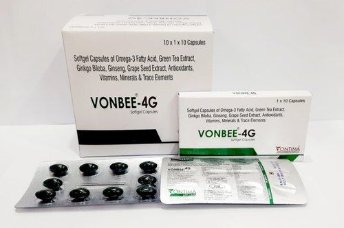 Vonbee -4g Multivitamin 10 Prescription Capsules Single Colors 